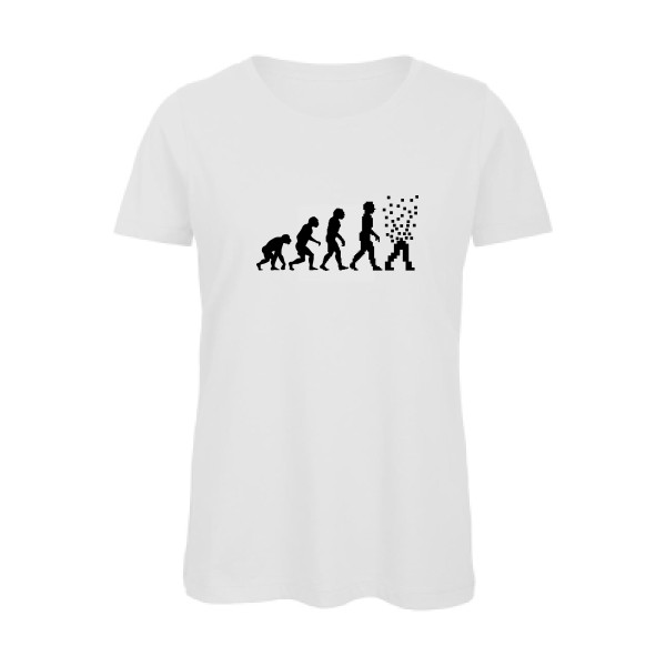 Evolution numerique Tee shirt geek-B&C - Inspire T/women