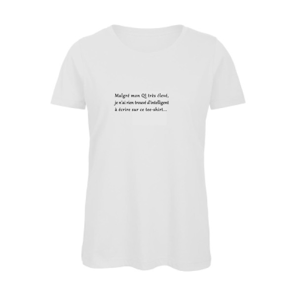 T-shirt femme bio original Femme  - QI - 