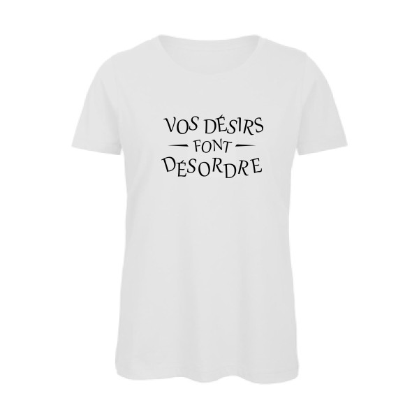 Désordre-T shirt a message drole - B&C - Inspire T/women