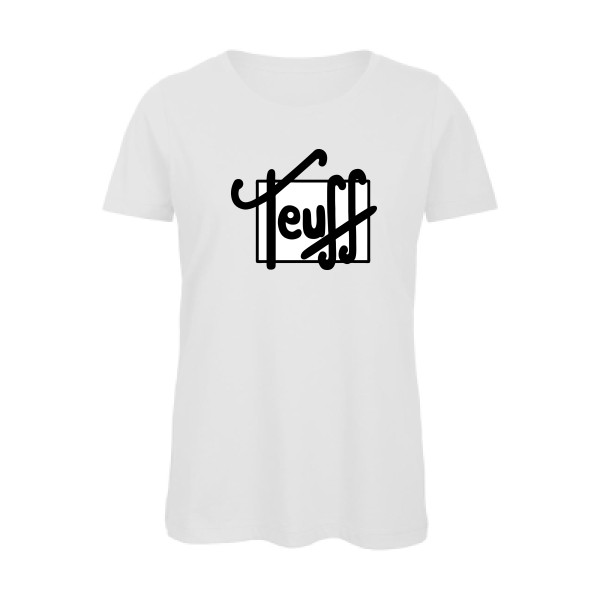 T-shirt femme bio Femme original - Teuf - 
