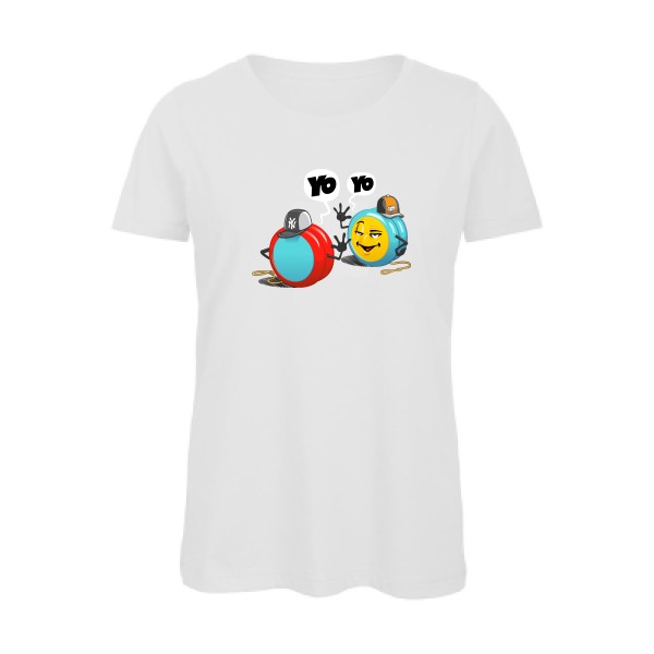 Yo Yo -T-shirt femme bio Geek Femme -B&C - Inspire T/women -thème  Geek -