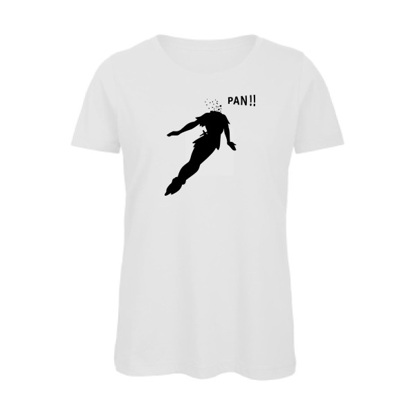 Peter -T-shirt femme bio humour noir Femme -B&C - Inspire T/women -thème humour noir -