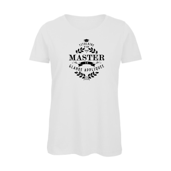 T-shirt femme bio - B&C - Inspire T/women - Master en glande appliquée