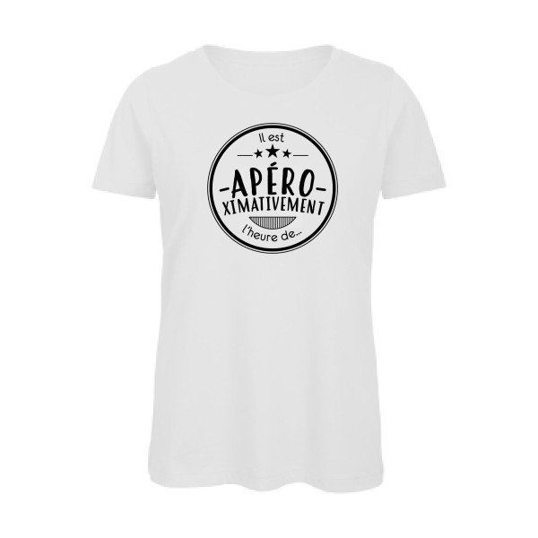 T-shirt femme bio - B&C - Inspire T/women - Apéro