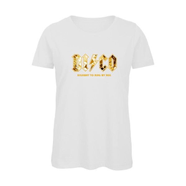 DISCO - T shirt vintage Femme - modèle B&C - Inspire T/women - thème vintage -