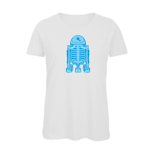 Droid Scan - T-shirt femme bio robot pour Femme -modèle B&C - Inspire T/women - thème science fiction-