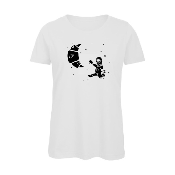 Croissant de lune- T shirt lune -B&C - Inspire T/women