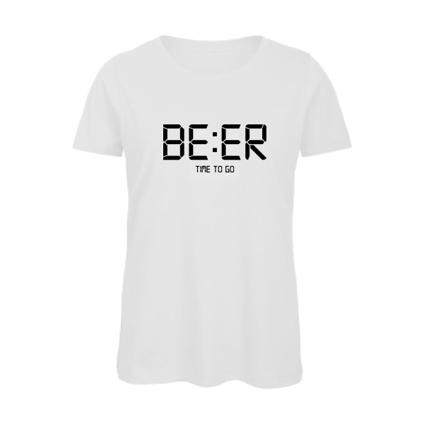 TIME TO GO T shirt biere -B&C - Inspire T/women