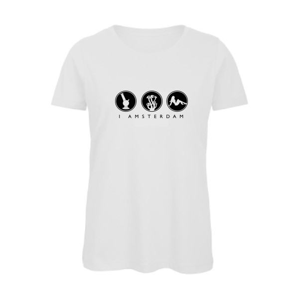  T-shirt femme bio original Femme  - IAMSTERDAM - 