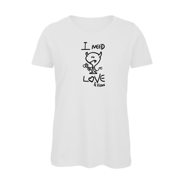 T-shirt femme bio Femme original - LOVER -