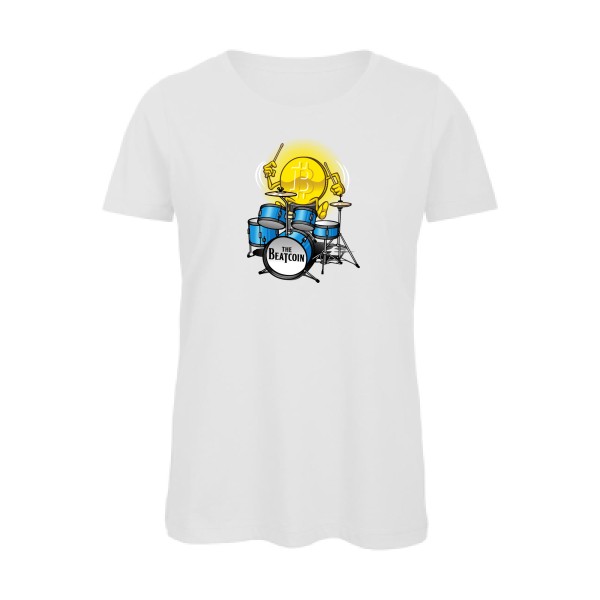 T-shirt femme bio - B&C - Inspire T/women - Beatcoin