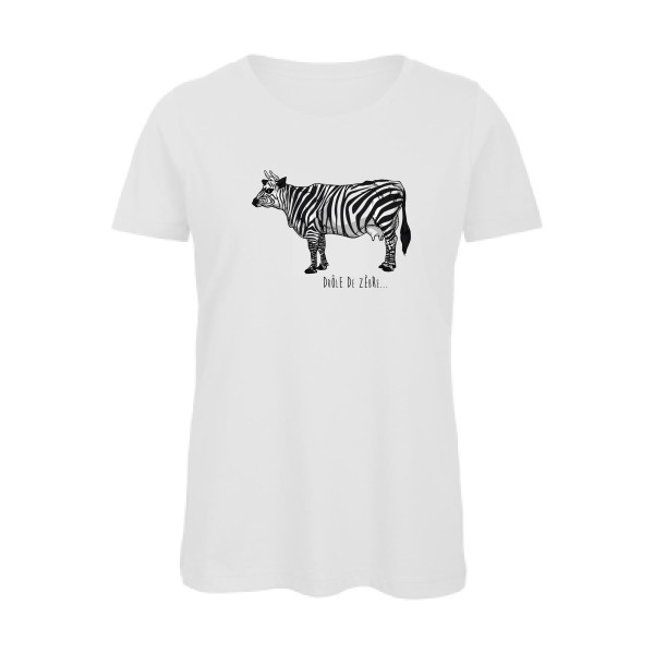 drole de zebre- Tee shirts originaux Femme - modèle B&C - Inspire T/women -