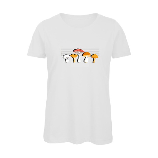 The Forest Suspects-T shirt fun -B&C - Inspire T/women