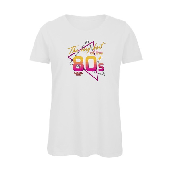 80s -T-shirt femme bio original vintage - B&C - Inspire T/women - thème vintage -