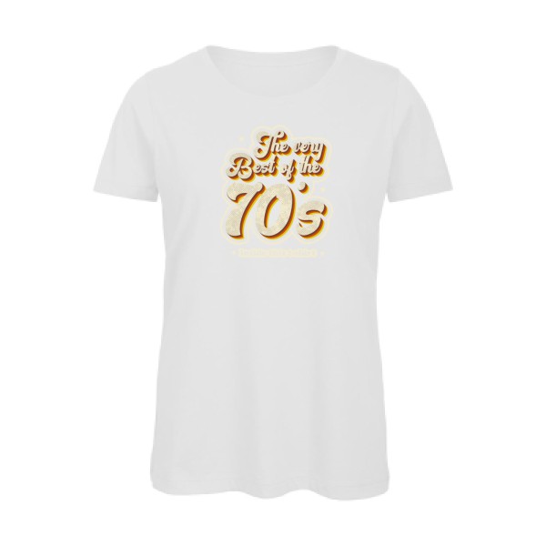 70s - T-shirt femme bio original -B&C - Inspire T/women - thème année 70 -