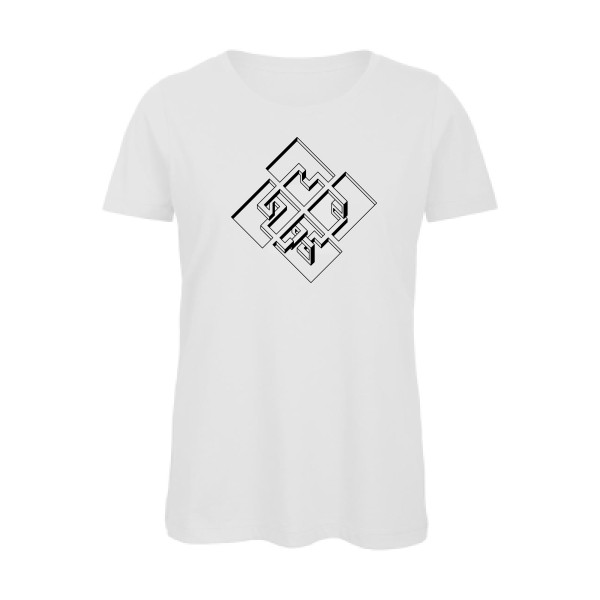 T-shirt femme bio - B&C - Inspire T/women - Fatal Labyrinth