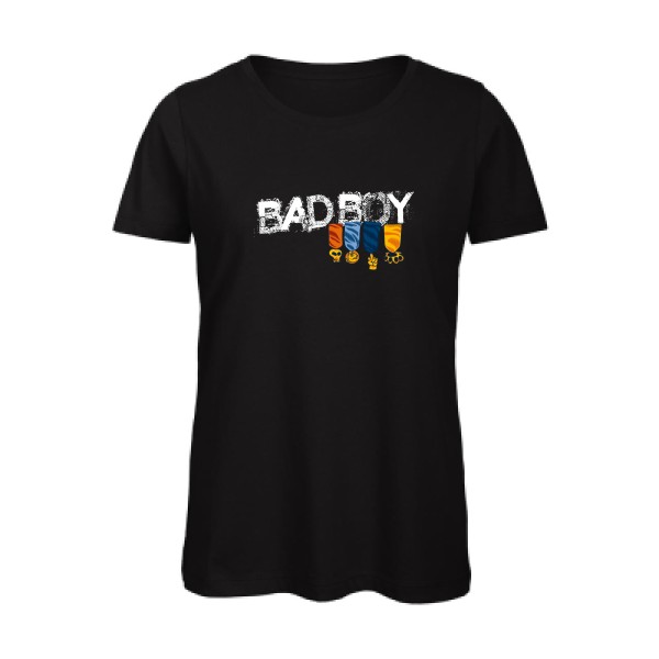 T-shirt femme bio original Femme  - bad boy 7_C - 