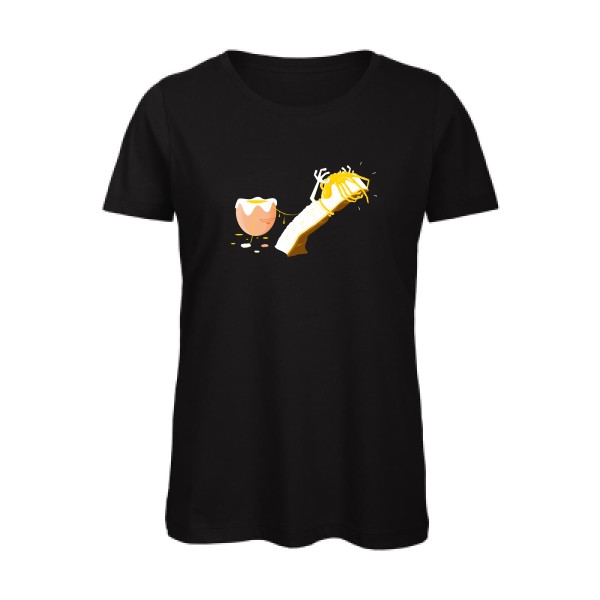 Facehugger'eggs - T-shirt femme bio Femme imprimé- B&C - Inspire T/women - thème inclassable et imprimé -