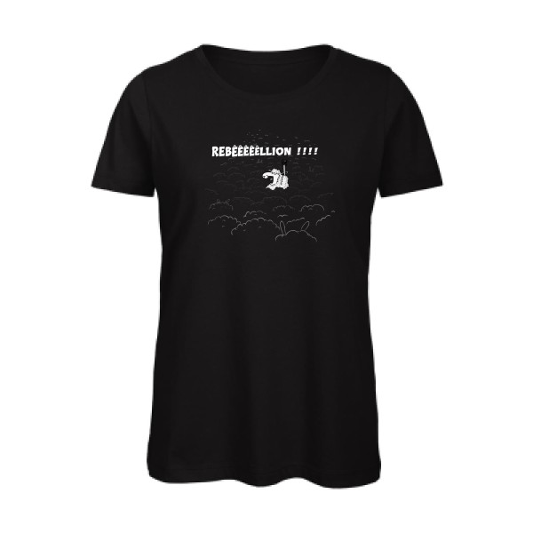 Rebeeeellion - T-shirt femme bio Femme - Thème animaux et dessin -B&C - Inspire T/women-