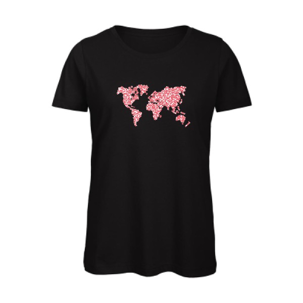 _FRAGILE_ - T-shirt femme bio tendresse Femme  -B&C - Inspire T/women - Thème original -