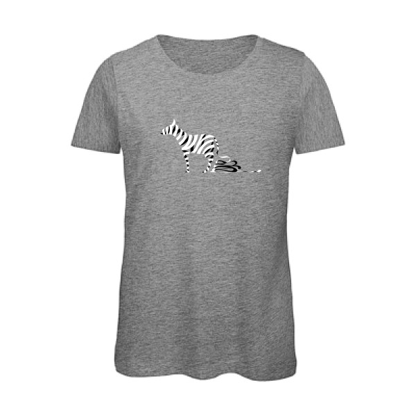 T shirt original Femme - Zèbre -