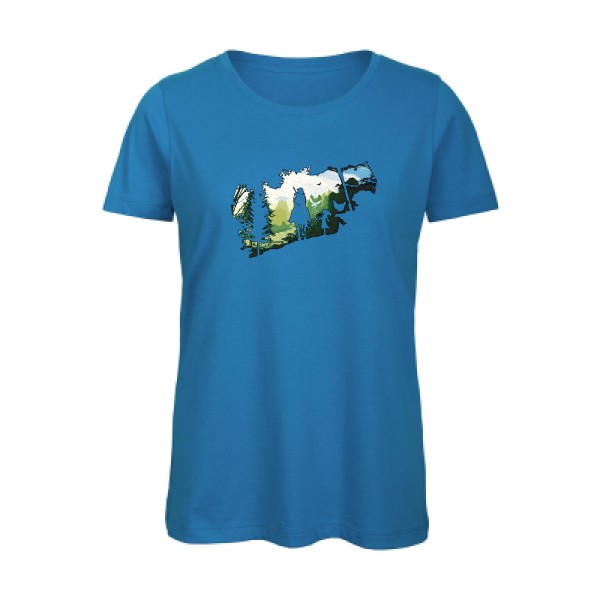 Adventure link-Tee shirt imprimé-B&C - Inspire T/women