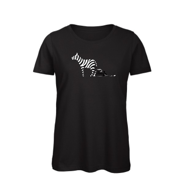 T-shirt femme bio - B&C - Inspire T/women - Zèbre