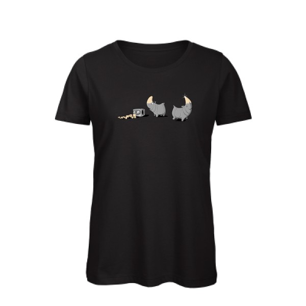 T-shirt femme bio - B&C - Inspire T/women - Rhinoféroce