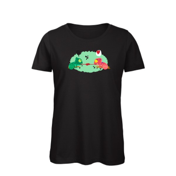 T-shirt femme bio - B&C - Inspire T/women - poor chameleon