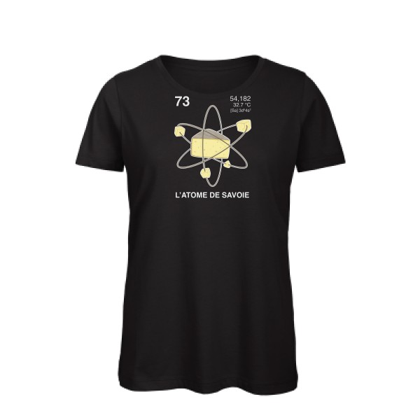 T-shirt femme bio - B&C - Inspire T/women - L'Atome de Savoie.