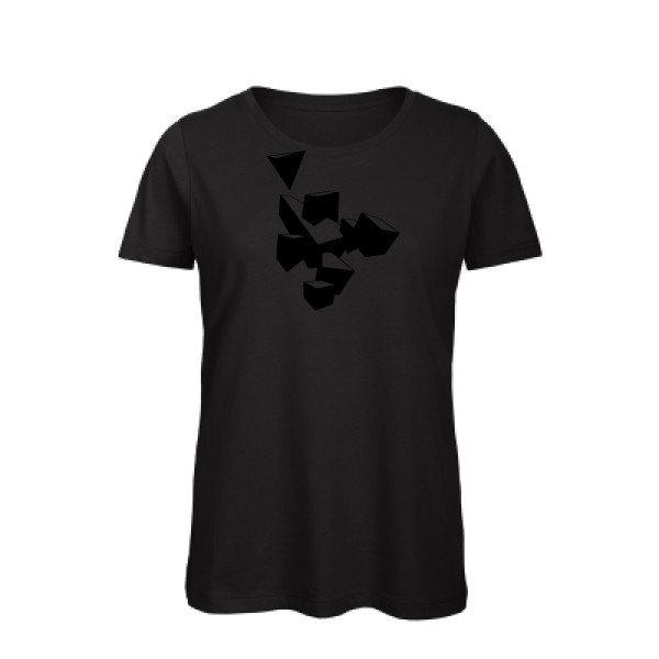 T-shirt femme bio - B&C - Inspire T/women - géometrik apesanteur