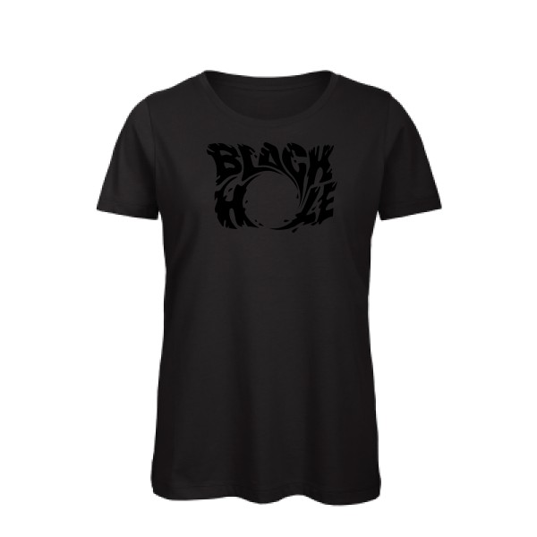 T-shirt femme bio - B&C - Inspire T/women - Black hole