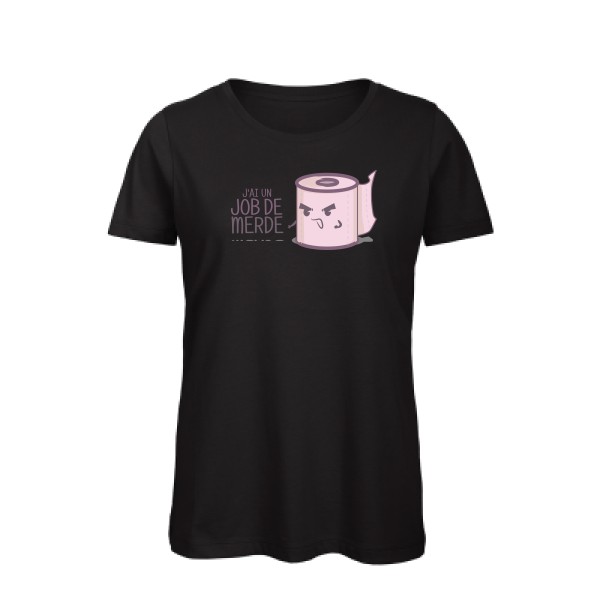 T-shirt femme bio - B&C - Inspire T/women - Job de M@#&5