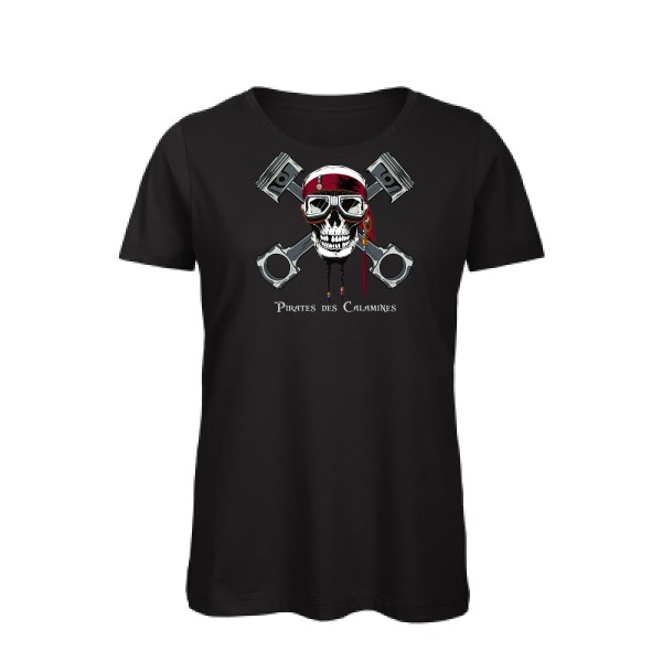 T-shirt femme bio - B&C - Inspire T/women - Pirates des Calamines