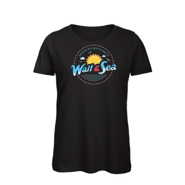 T-shirt femme bio - B&C - Inspire T/women - Wait & Sea