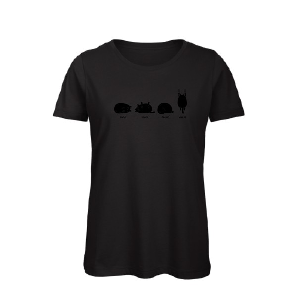 T-shirt femme bio - B&C - Inspire T/women - Journée type