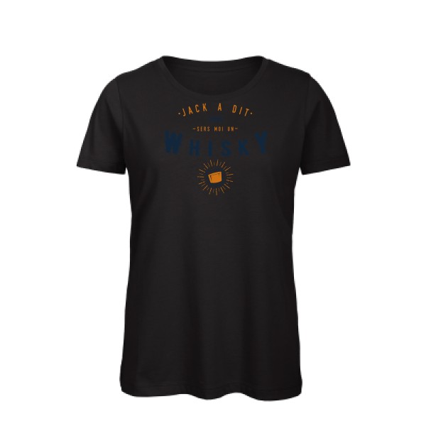 T-shirt femme bio - B&C - Inspire T/women - Jack a dit whiskyfun