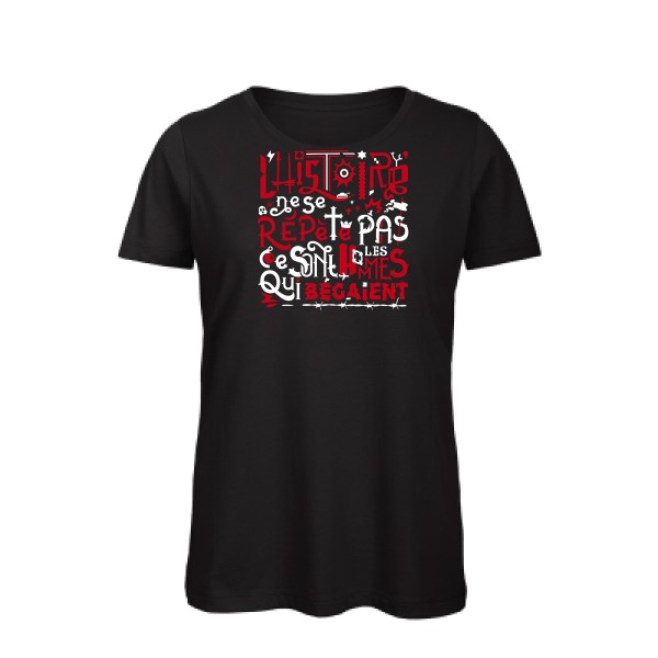 T-shirt femme bio - B&C - Inspire T/women - Omnis repetita
