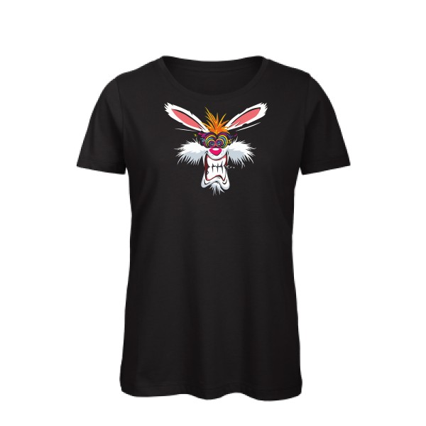 T-shirt femme bio - B&C - Inspire T/women - Rabbit 