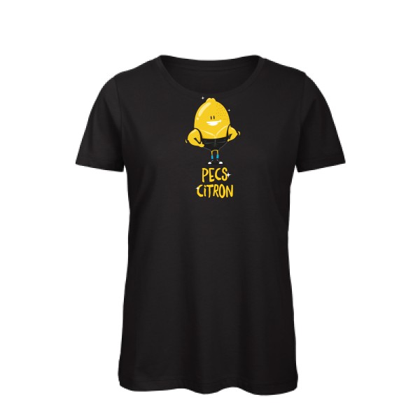 T-shirt femme bio - B&C - Inspire T/women - Pecs Citron