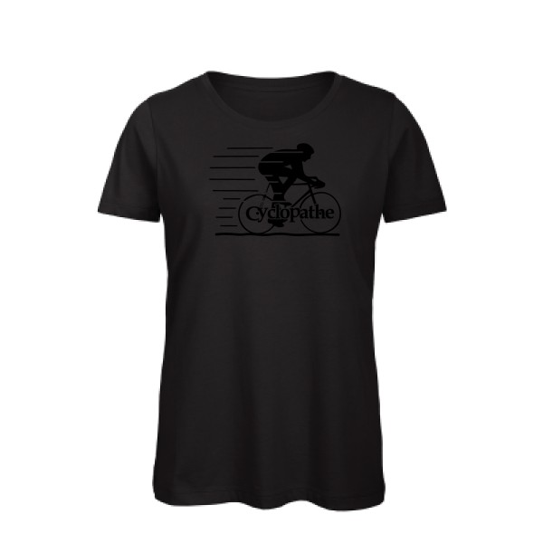 T-shirt femme bio - B&C - Inspire T/women - CYCLOPATHE !