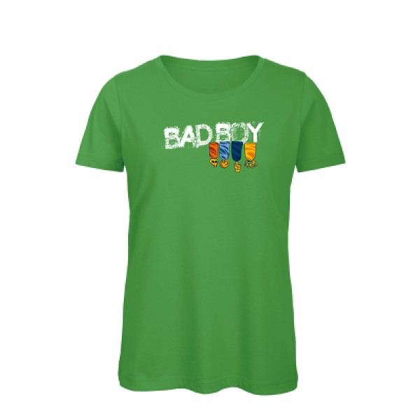 T-shirt femme bio original Femme  - bad boy 7_C - 