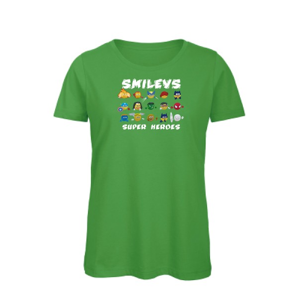Super Smileys- Tee shirt rigolo - B&C - Inspire T/women -