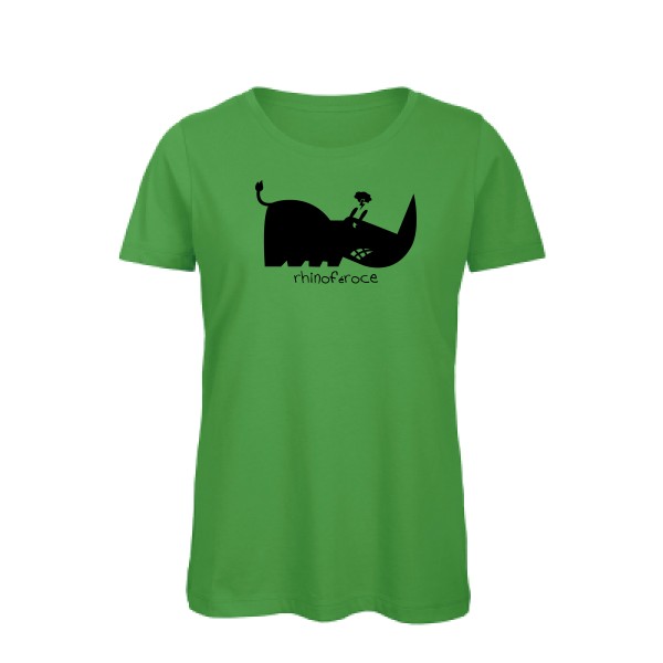 T-shirt femme bio rigolo Femme  - Rhino - 