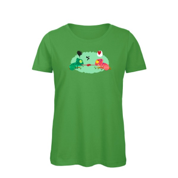  T-shirt femme bio Femme original - poor chameleon - 