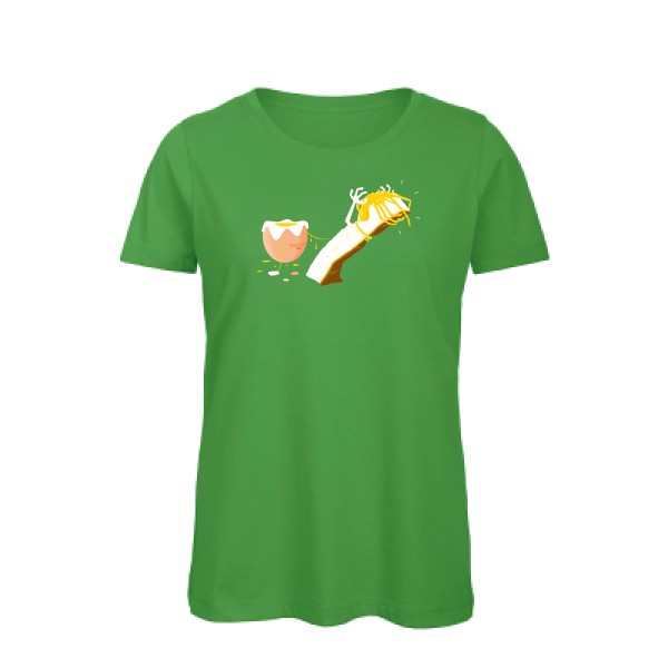 Facehugger'eggs - T-shirt femme bio Femme imprimé- B&C - Inspire T/women - thème inclassable et imprimé -