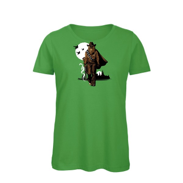 Space Cow-Boy - T shirt imprimé Femme -B&C - Inspire T/women