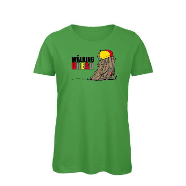 the WALKING DREAD-T-shirt femme bio vintage et reggae 