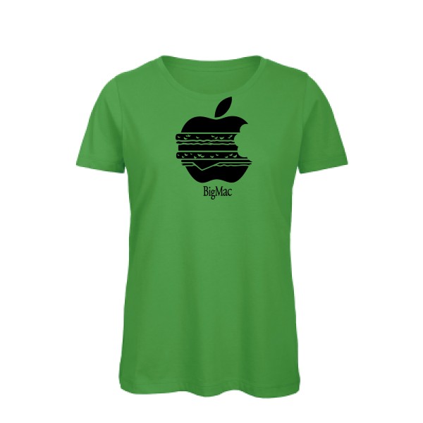 BigMac -T-shirt femme bio Geek- Femme -B&C - Inspire T/women -thème  parodie - 