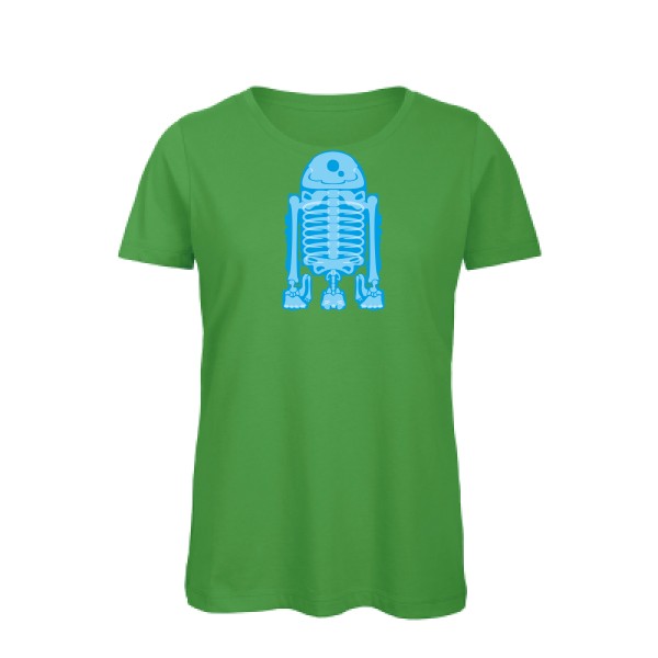 Droid Scan - T-shirt femme bio robot pour Femme -modèle B&C - Inspire T/women - thème science fiction-